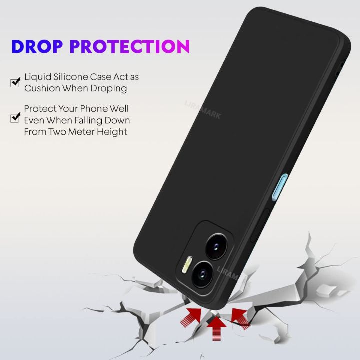 Vivo%20Y15s%20/%20Vivo%20Y01%20/%20Vivo%20Y15A%20Silicone%20Matte%20Flexible%20Soft%20Phone%20Case%20-%20Black%20-%20Phone%20Back%20Cover%20-%20Image%202