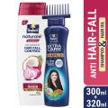 ANTI HAIR-FALL BUNDLE - Parachute Anti Hairfall Oil Extra Care 300ml (Root Applier) & Parachute Naturale Shampoo Advanced Hair Fall Control 320ml. 