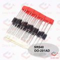 20Pcs- Diode SB540 40V 5A Schottky Barrier Rectifier Diode SB 540 Silicon Junction Axial Diode DO-27 Through Hole Mount Package. 
