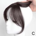 Eight Character Bangs Wig Air Bangs Hairline Natural Forehead Invisible Simulation Bangs Wig Piece Bangs Extension False Tassels. 