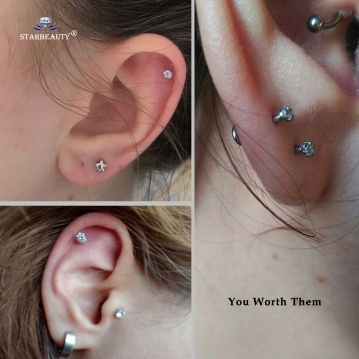 4Pcs%2016G%206/8mm%20Rod%20Crystal%20Tragus%20Piercing%20Labret%20Lip%20Ring%20Nose%20Piercing%20Oreja%20Helix%20Ear%20Studs%20Conch%20Pircing%20Cartilage%20Earrings%20-%20Image%208