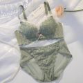 Khapsu Premium Quality Women's Lace pushup wired Bra Panty Set.