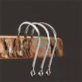 MeterMall Fishing Hooks High Carbon Stainless Steel Barbed Carp Pack With Retail Original paket 30 pis size 15 Fishing Hook Tackle Supplies.