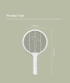Xiaomi Qualitell C1 Lite Mosquito Swatter Use 1.5 Volt Alkaline AA Batteries.