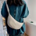 Solid Color Chest Bag For Women Large Capacity Travel Crossbody Female Half Moon Belt Bag Ladies Daily Street Fanny Packs 2022. 
