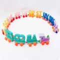 Train Alphabet Toys Set A to Z Letters Kids Toy Educational Gifts Favor Partychildren Trackless Letter Toddler Learning Toy. 