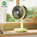 DP-7639 Rechargeable 4000mAh Lithium Battery Three Speed Modes Up-Down Adjustable Desk Fan.