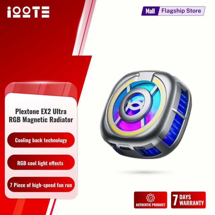 Plextone EX2 Ultra RGB Magnetic Radiator Phone Cooler