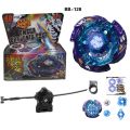 Beyblade 4D System Metal Series Fusion Top Rapidity Fight Metal Master Beyblade 4D Launcher Grip Set Collection. 