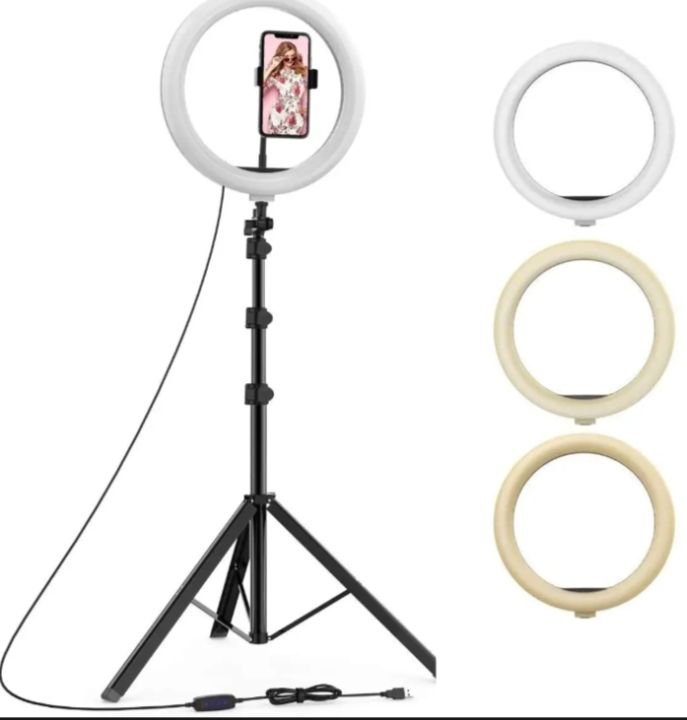 10%20/12/14%20Inch%20LED%20Ring%20Light%20with%20Adjustable%20Stand%20&%20Phone%20Holder%20for%20Live%20Streaming,%20Video%20Recording,%20Photography,%20and%20Makeup%20Tutorials%20-%20Image%206
