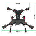 JMRRC Alien H4 450mm Foldable CarbonFiber Quad Frame kit (Support X8 Configuration). 