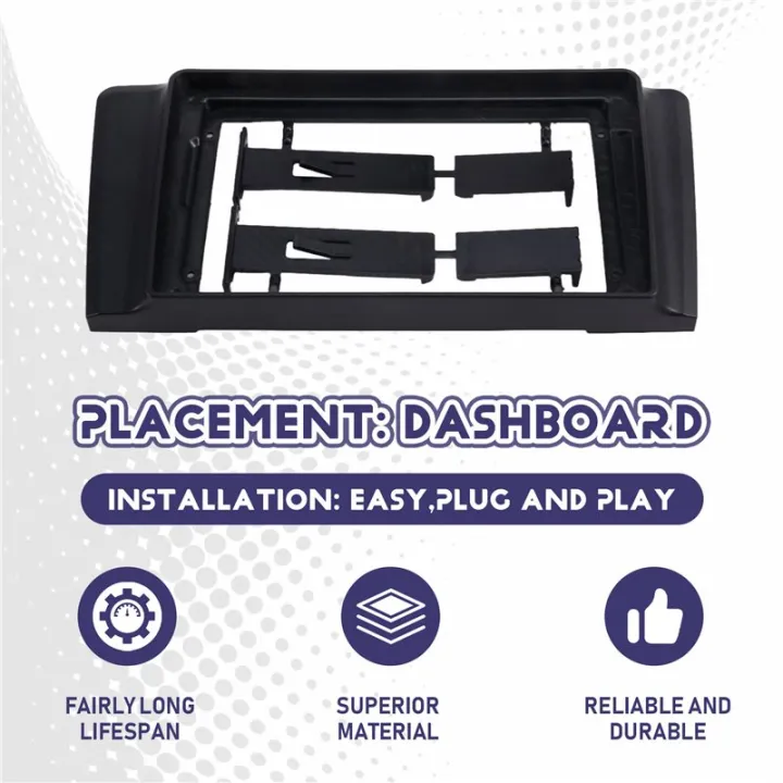 9%20Inch%20Car%20Frame%20Fascia%20Adapter%20Android%20Radio%20Dash%20Fitting%20Panel%20Kit%20for%20XC70%20V70%20S60%202000-2004%20-%20Image%203