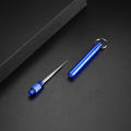 1 Pcs Multipurpose Tooth Pick Key chain Key Ring Fruit Pocket Key Chain Ring Pick Tools Point.