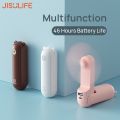 JISULIFE F8x Handheld Fan with 4800 mAh Powerbank Max 46 Hours Runtime Pocket Fan Portable Battery Operated or USB Powered Folding Personal Fan Rechargeable Quiet Mini Fan For Outdoor. 