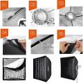 Godox SB-BW 60*60cm Bowens Mount Softbox For Studio Strobe & LED Video Lights. 