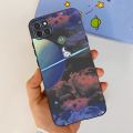 For Motorola Moto G9 Power Case Moto G9Power Silicone Cover Fashion Flower Painted Soft Case For MotoG9 Power XT2091-3 TPU Funda.
