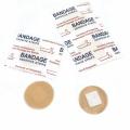 50pcs/set Round Band Aid Breathable Plasters Wound Dressing Woundplast PE Circle Adhesive Bandage Patch Tape First Aid Strips. 