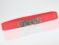 Indispensable -Quality And Durablity -Women Elastic Wide PU Waistband Fashion Rose Metal Buckle Vintage Elastic Belt- Innovative. 