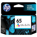 HP 65 Tri-color Original Ink Cartridge.