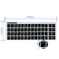 Arabic Transparent Keyboard Stickers Arabic Letters Keyboard Stickers Cover. 