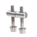 Bicycle Seatpost Fastening MTB Mountain Bike Ti Parts Screws Titanium Bolts M5X30 for Thomson Seatpost Bike Accessories -silver(Titanium). 