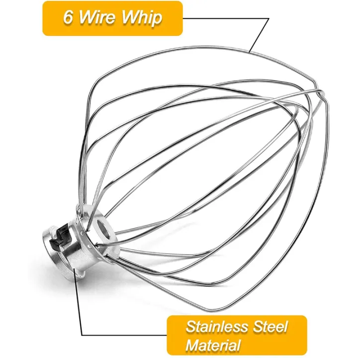 5X%20KN256WW%206-Wire%20Whip%20Attachment%20for%205-6%20Quart%20Bowl-Lift%20Stand%20Mixer%20Replacement,%20Egg%20Cream%20Stirrer%20-%20Image%205