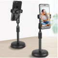 Height Adjustable Mobile Phone Stand Holder For Live Stream & Movies - Mobile Stand. 