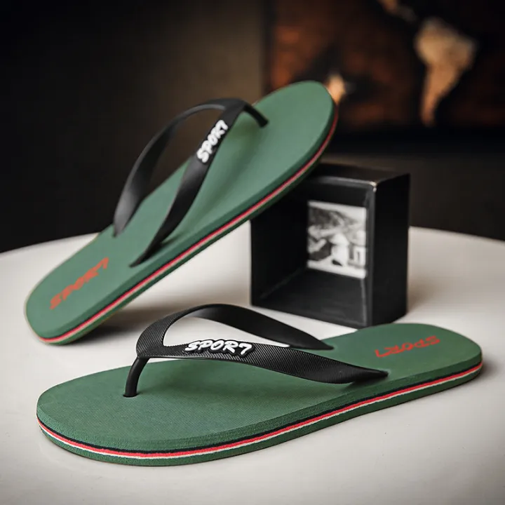 2022%20summer%20new%20men's%20casual%20plus%20size%20slippers%20korean%20trendy%20beach%20flip%20flops%20outdoor%20fashion%20sandals%20-%20Image%203