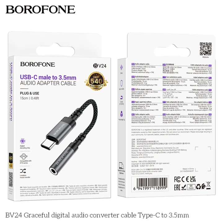 Borofone%20BV24%20Type-C%20audio%20conversion%20cable%20to%203.5mm%20Female%20Audio%20Converter%20Type%20C%20to%203.5mm%20Female%20Audio%20Adapter%20Cable%2015CM%20Digital%20Decoding%20Chips%20-%20Black%20-%20Image%204