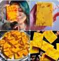 Hand Made Real Saffron Goat Milk Bar Soap -100g-Beauty soap. 