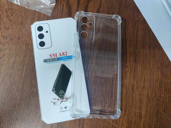 For%20Samsung%20galaxy%20A82%205g%20/%20quantum%202%20%20soft%20clear%20transparent%20back%20cover%20-%20Image%202