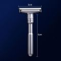 Professional Vintage Adjustable Double Edge Safety Razor Men Shaving Razor Smooth Close Clean Shave Vintage Reusable Heavy Duty Wet Shaving Shaver. 