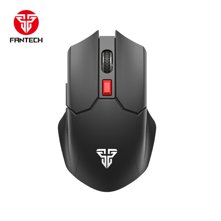 FANTECH RAIGOR III WG12 Stable 2.4Ghz Connection Wireless Mouse 2000 DPI Pixart Sensor Ambidextrous Design Portable Mice For Laptop PC Computer Gaming Gamer