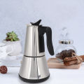 Electric Stove Espresso Maker Moka Pot 6 Cups Classic Maker EU Plug. 