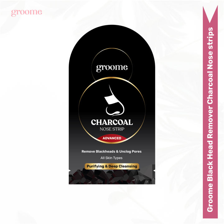 Groome Charcoal Purifying & Deep Cleansing Nose Strip