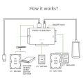SATA/IDE to USB 3.0 Adapter Hard Drive Adapter Cable Converter for 2.5/3.5 Inch SATA and IDE HDD Support 6TB For PC Macbook.