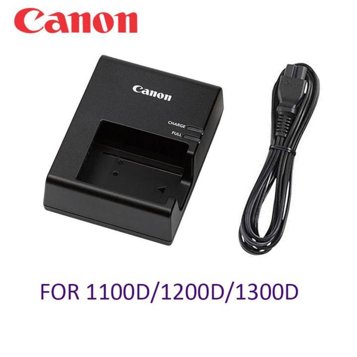 Canon 1100D 1200D/1300D DSLR LP-E10 Battery Charger with Free Power Cable
