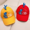 Kids Cartoon Dinosaur Baseball Cap Summer Casual Adjustable Visors Sun Hat Children Cute Adjustable Peaked Caps. 
