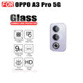 3 IN 1 OPPO A3 Pro 5G Ceramic Tempered Glass for OPPO A3 A60 A79 5G Camera Lens Glass Screen Protector and Back Film.