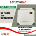 6 way Distribution box 10.6X10.6X3.3 inches panel box sdb box db board industrial box circuit breaker box. 