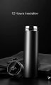 Stainless Steel Vacuum Thermal Flask 500 ml Smart Insulated Bottle with Temperature Display Hot Water, Coffee, Tea, Sport, Travel Bottles. 