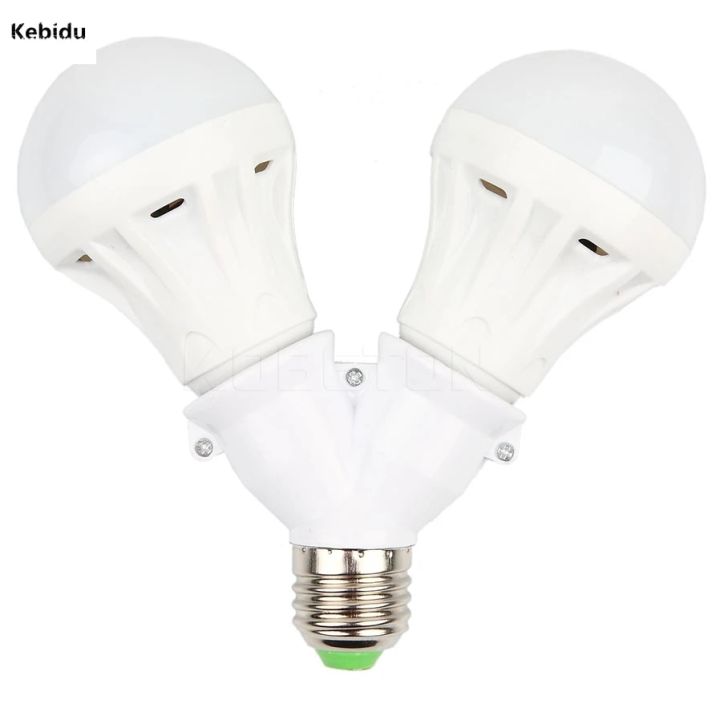 【Lejia】Light Lamp Bulb Holder Adapter Converter Copper Contactor Dual ...