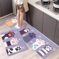 Cartoon Kitchen Carpet Absorbent Non-slip Bathroom Foot Mat Water Proof Bedroom Living Room Doormat Balcony Hallway Long Rug. 