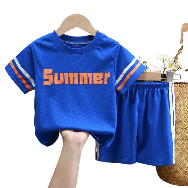 Newborn, Infant & Children Boys Clothing Set – Summer T-Shirt and Pants
