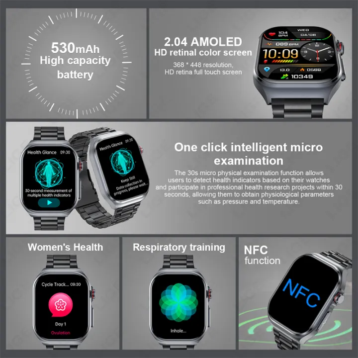 LIGE%20AI%20Medical%20Diagnosis%20Blood%20Lipids%20Uric%20Acid%20Smart%20Watch%20Men%20Waterproof%20Watch%20Women%20Bluetooth%20Call%20Health%20Smartwatch%20ECG+PPG%20-%20Image%203