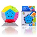 Megaminx Cube Sculpted Stickerless.