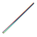 Rainbow Straws Stainless Steel Drinks Straw Metal Drinking Cleaner Reusable Barr. 