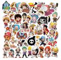 10/25/50/100pcs Anime Luffy One Piece Stickers for Laptop Skateboard Guitar Notebook Suitcase Waterproof Sticker Decal Kid Toy.