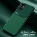 Lenuo Case For Xiaomi Redmi Note 10 Pro Casing Anti-fall Soft Non-slip Silicone Magic Grain Back Cover. 