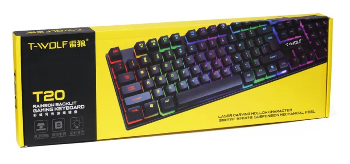 Rgb%20Keyboard%20Backlit%20Gaming%20Keyboard%20Twolf%20T20%20Rgb%20Lighting%20-%20Illuminate%20Your%20Gaming%20Setup%20With%20Vibrant%20Colors%20-%20Image%206